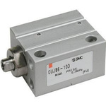 SMC Pneumatic Cylinder - Cylinder Series CUJ, 10mm Bore, 4mm Stroke, CUJ Series, Double Acting