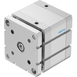Festo Pneumatic Compact Cylinder - ADNGF-100-30, 100mm Bore, 30mm Stroke, ADNGF Series, Double Acting
