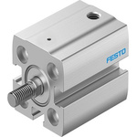 Festo Pneumatic Compact Cylinder - AEN-S-12, 12mm Bore, 10mm Stroke, AEN Series, Single Acting
