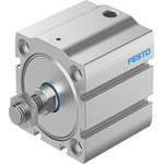 Festo Pneumatic Compact Cylinder - AEN-S-50, 50mm Bore, 25mm Stroke, AEN Series, Single Acting