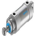 Festo Pneumatic Piston Rod Cylinder - DSNU-63-40, 63mm Bore, 40mm Stroke, DSNU Series, Double Acting