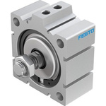 Festo Double Acting Cylinder - 188344, 100mm Bore, 10mm Stroke, ADVC Series, Double Acting