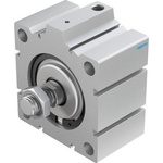 Festo Pneumatic Compact Cylinder - 188328, 100mm Bore, 10mm Stroke, AEVC Series, Single Acting with Return Spring Acting