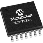 Microchip MCP2221A-I/SL, USB Bridge IC, 12Mbps, 3 to 5.5 V, 14-Pin SOIC
