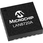 Microchip LAN8720A-CP-TR, Ethernet Transceiver, 100Mbps, 3.3 V, 24-Pin QFN