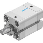 Festo Pneumatic Compact Cylinder - 577167, 20mm Bore, 15mm Stroke, ADN Series, Double Acting