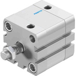 Festo Pneumatic Compact Cylinder - 572674, 40mm Bore, 15mm Stroke, ADN Series, Double Acting