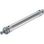 Festo Pneumatic Roundline Cylinder - 196038, 40mm Bore, 250mm Stroke, DSNU Series, Double Acting