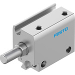 Festo Pneumatic Compact Cylinder - 8080586, 10mm Bore, 10mm Stroke, AEN Series, Single Acting