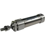 SMC Pneumatic Piston Rod Cylinder - 16mm Bore, 30mm Stroke, CJ5 Series, Double Acting