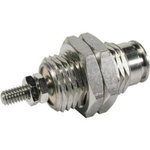 SMC Pneumatic Piston Rod Cylinder - 10mm Bore, 15mm Stroke, CJP Series, Single Acting with Return Spring Acting