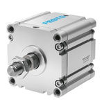 Festo Pneumatic Compact Cylinder - 175770, 125mm Bore, 80mm Stroke, ADVU Series, Double Acting