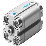 Festo Pneumatic Compact Cylinder - AEVULQ-25-20, 25mm Bore, 20mm Stroke, AEVULQ Series, Single Acting
