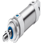 Pneumatic Piston Rod Cylinder - ESNU-50-10, 50mm Bore, 10mm Stroke, ESNU Series, Single Acting