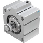 Festo Pneumatic Piston Rod Cylinder - 188329, 100mm Bore, 25mm Stroke, AEVC Series, Single Acting