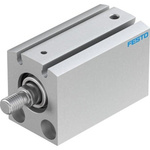 Festo Pneumatic Compact Cylinder - 188136, 20mm Bore, 25mm Stroke, AEVC Series, Single Acting with Return Spring Acting
