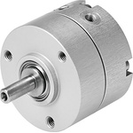 Festo DRVS Series 8 bar Single Action Pneumatic Rotary Actuator, 180° Rotary Angle, 6mm Bore
