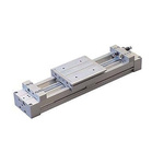 SMC Double Acting Rodless Pneumatic Cylinder 400mm Stroke, 20mm Bore