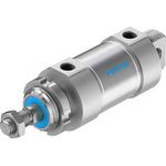 Festo Pneumatic Piston Rod Cylinder - 196010, 63mm Bore, 25mm Stroke, DSNU Series, Double Acting