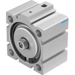 Festo Pneumatic Compact Cylinder - 188276, 63mm Bore, 10mm Stroke, AEVC Series, Single Acting