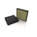 FTDI Chip FT2232HL-TRAY, USB Controller, USB 2.0, 1.8 V, 64-Pin LQFP