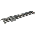 SMC Double Acting Rodless Pneumatic Cylinder 150mm Stroke, 15mm Bore