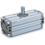 SMC CRA1 Series 10 bar Single Action Rotary Actuator, 180° Rotary Angle, 63mm Bore
