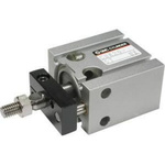 SMC Pneumatic Piston Rod Cylinder - 10mm Bore, 10mm Stroke, CU Series, Double Acting