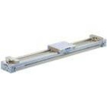 Mechanical rodless cylinder cam follower guide 32mm bore centralised piping 1000mm stroke