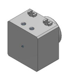 SMC MRHQ Series 7 bar Pneumatic Rotary Actuator, 90° Rotary Angle, 60mm Bore