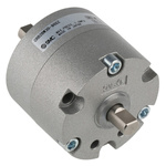 SMC CRB Series 1 MPa Double Action Pneumatic Rotary Actuator, 90° Rotary Angle, 30mm Bore
