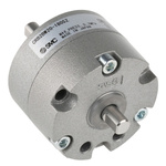 SMC CRB Series 0.7 MPa Double Action Pneumatic Rotary Actuator, 180° Rotary Angle, 20mm Bore
