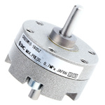 SMC CRB Series 0.7 MPa Double Action Pneumatic Rotary Actuator, 180° Rotary Angle, 10mm Bore