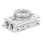 SMC MSQ Series 1 MPa Single Action Pneumatic Rotary Actuator, 190° Rotary Angle, 20mm Bore