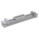 SMC Double Acting Rodless Actuator 250mm Stroke, 25mm Bore