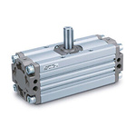 SMC CRA1 Series 1 MPa Single Action Pneumatic Rotary Actuator, 180° Rotary Angle, 100mm Bore