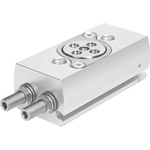 Festo DRRD Series 8 bar Double Action Pneumatic Rotary Actuator, 180° Rotary Angle, 8mm Bore