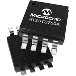 Microchip AT30TS750A-XM8M-B, Temperature Sensor, -55 → 125 °C, ±1%, 8-Pin, 8-MSOP