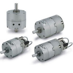 SMC CRB2WU Series 7 bar Double Action Pneumatic Rotary Actuator, 270° Rotary Angle, 30mm Bore