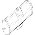 Festo DAPS Series 8.4 bar Single Action Rotary Actuator, 90° Rotary Angle