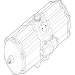 Festo DAPS Series 8.4 bar Single Action Rotary Actuator, 90° Rotary Angle