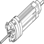 Festo DSL Series 8 bar Double Action Pneumatic Rotary Actuator, 270° Rotary Angle, 16mm Bore