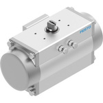 Festo DFPD Series 8 bar Single Action Pneumatic Rotary Actuator, 90° Rotary Angle