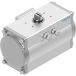 Festo DFPD Series 8 bar Single Action Pneumatic Rotary Actuator, 90° Rotary Angle