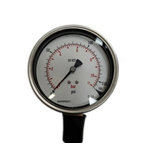 RS PRO G 3/8 Analogue Pressure Gauge 160psi Bottom Entry