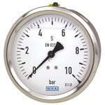 8888 G 1/4 Analogue Pressure Gauge 250bar Back Entry, 9314201, 0bar min.