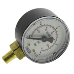 WIKA Analogue Pressure Gauge 4bar Bottom Entry, 8327494, 0bar min.
