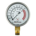 Hi-Force Analogue Pressure Gauge 700bar Bottom Entry, HG1, 0bar min.