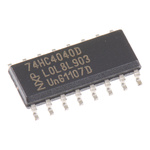Nexperia 74HC4040D,652 12-stage Surface Mount Binary Counter HC, 16-Pin SOIC