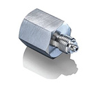 Bourdon Adapter, G 1/2 Female, 1/2 NPT Male, 1000bar max